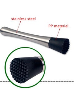 Generic 1Pc Cocktail Muddler Stainless Steel Bar Mixer Barware Drink Mojito Cocktail  - Image 3