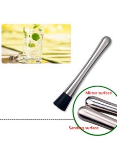 Generic 1Pc Cocktail Muddler Stainless Steel Bar Mixer Barware Drink Mojito Cocktail  - Image 4