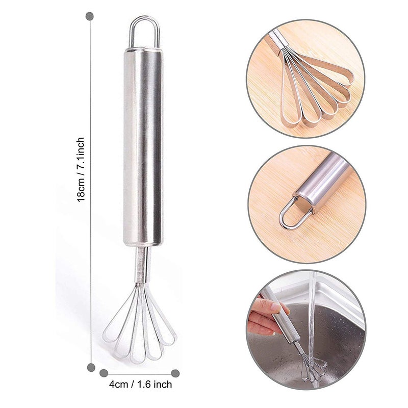 P-Plus International P-PLUS INTERNATIONAL 18/10 Steel Coconut Meat Removal Knife Tool Set of 2 (Stainless Steel; 7.1 x 1.6 x 0.8 Inches)  - Image 3