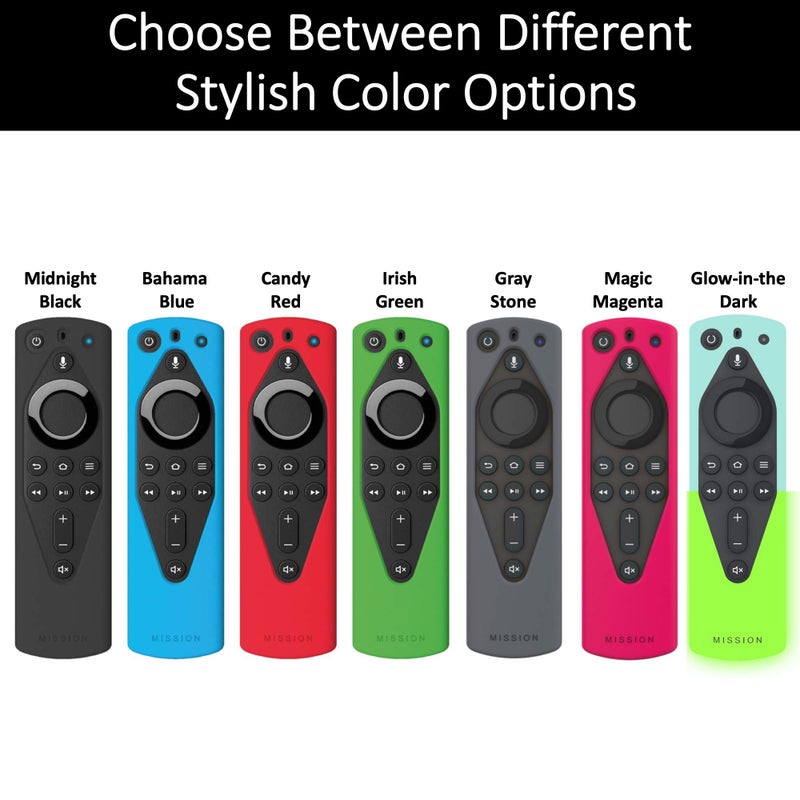 Mission Cables Mission Remote Case for The All-New Fire TV Voice Remote (2018 Version for Fire TV Stick 4K and Fire TV Cube) (Magic Magenta) - Image 2