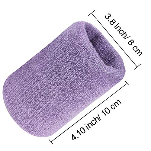 Neska Moda Women's Purple Cotton Wrist Band-WB15 - Image 2