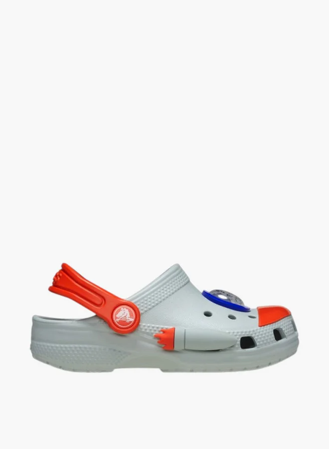 كروكس Boys' Clogs with Backstrap - 210359-1NM