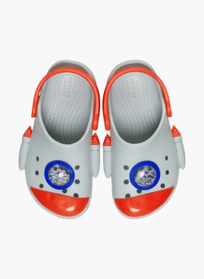 كروكس Boys' Clogs with Backstrap - 210359-1NM