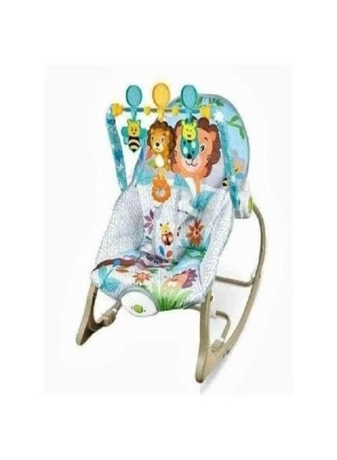 (ibaby) Baby Music Rocking Chair Infant to Toddler Rocking Chair with Vibration Vibration Vibration and Soothe Toys for Babies to Toddlers Suitable from Birth - Image 1
