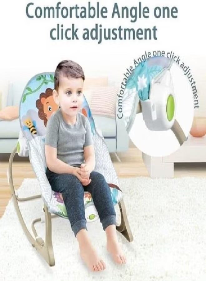 (ibaby) Baby Music Rocking Chair Infant to Toddler Rocking Chair with Vibration Vibration Vibration and Soothe Toys for Babies to Toddlers Suitable from Birth - Image 5