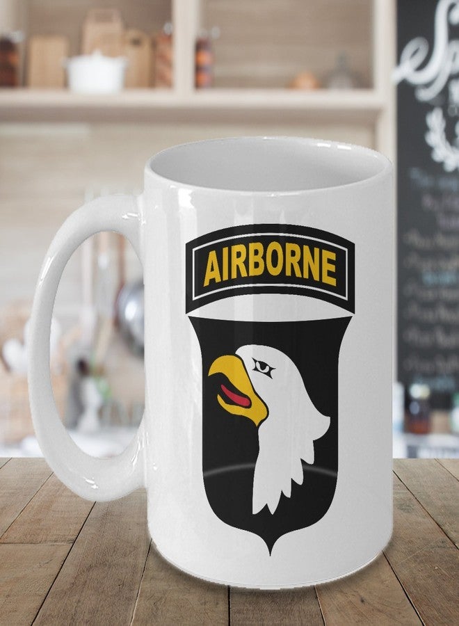 Artist Unknown 101st Airborne Coffee Mug - US Army Coffee Mug - Both Sides - Image 4