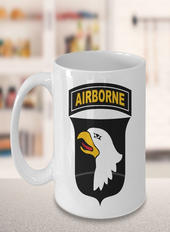 Artist Unknown 101st Airborne Coffee Mug - US Army Coffee Mug - Both Sides - Image 3