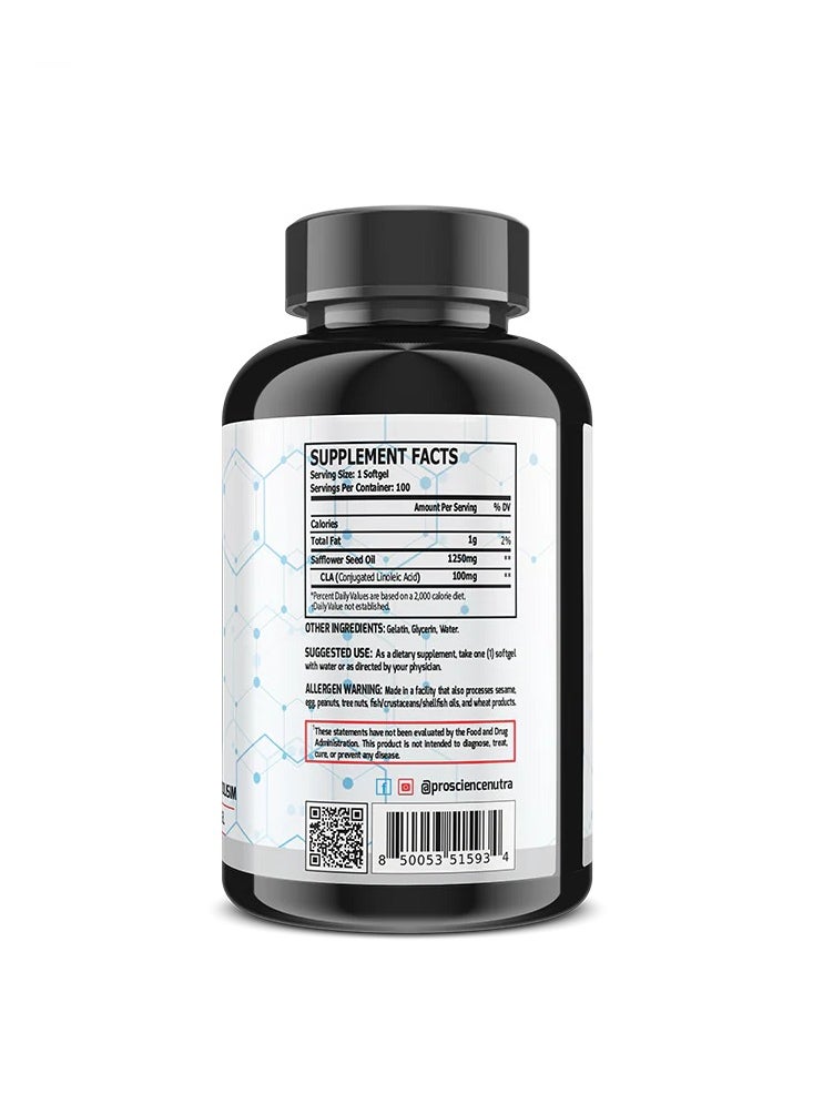 Proscience Nutra - ProScience Nutra CLA 1000 mg, 100 Servings - Image 1