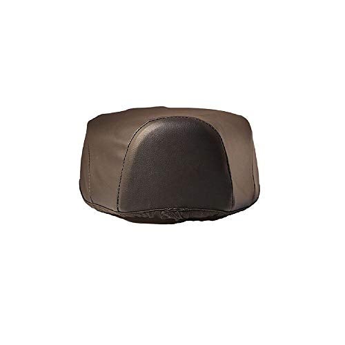 TVS XL 100 Seat Cover for Sweat Free Comfortable Riding| Nylon Thread Stitching for Strength| Bike Riding Accessories|Heat & UV Ray Protection| Premium PVC Rexin Material -Black - Image 5