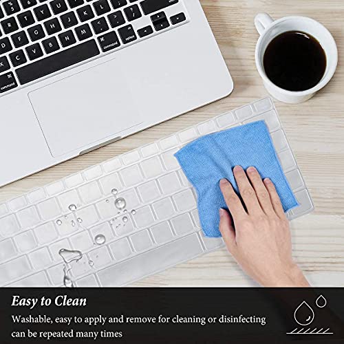 Saco Keyboard Cover Compatible for Lenovo ideapad Slim3 & Slim5 14" Laptop |Lenovo IdeaPad Flex 5 & Yoga 7/7i Yoga Slim 6i/ 7i Pro/7i Pro X Laptops | ThinkBook 14 Gen G2 G3 G4 G5 14 Inch-Transparent - Image 5