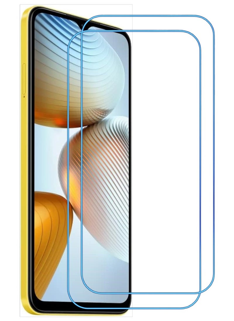 ACLIX 2 Pieces Antistatic ESD Dustproof Premium Quality High Definition Clear Tempered Glass Screen Protector Designed For Xiaomi Poco M4 5G - Image 1