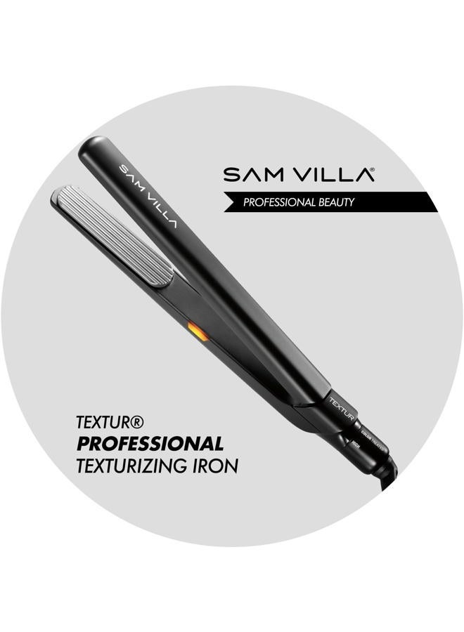 Sam Villa TEXTUR مكواة تجعيد الشعر الاحترافية مع تحكم دقيق في الحرارة، 1 قطعة (عبوة من 1) - Image 2