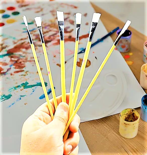 SKY DIAMOND BKL Art Brush Set for Artists (Pack of 6) - Image 1