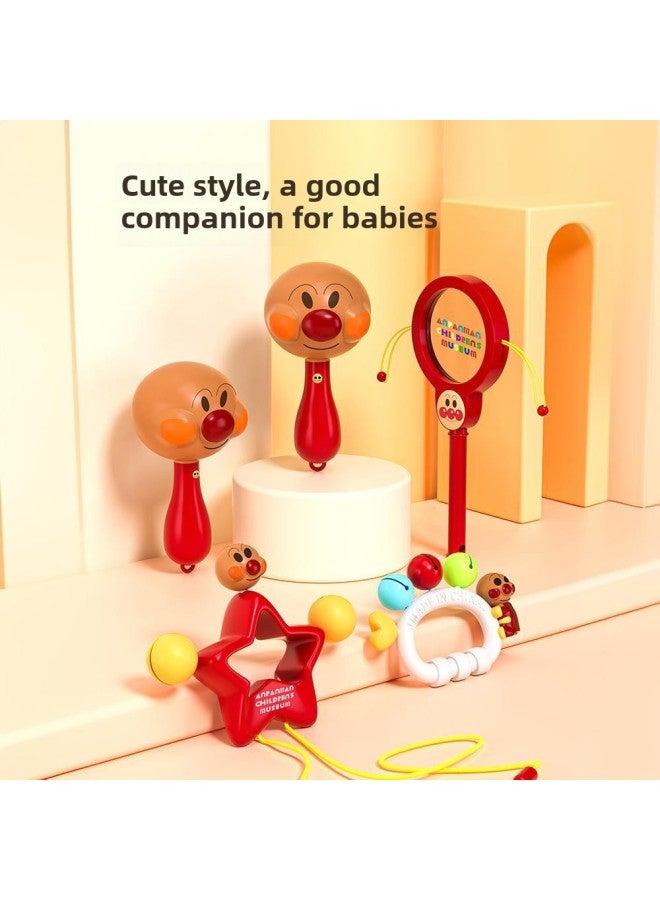 Bread Superman Hammer Baby Handbell 0-1 Year Old To 3 Months 6 Baby Toy Newborn Early Education Grasp Training-Color:rattle - Image 5