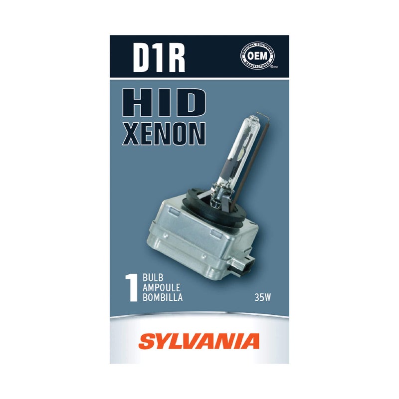 SYLVANIA - D1R Basic HID (High Intensity Discharge) Headlight Bulb - High Performance Bright, White, and Durable Lamp (Contains 1 Bulb) - Image 4