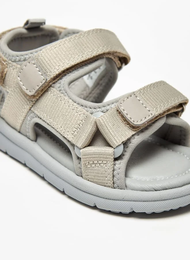 Barefeet Textured Floaters with Hook and Loop Closure
