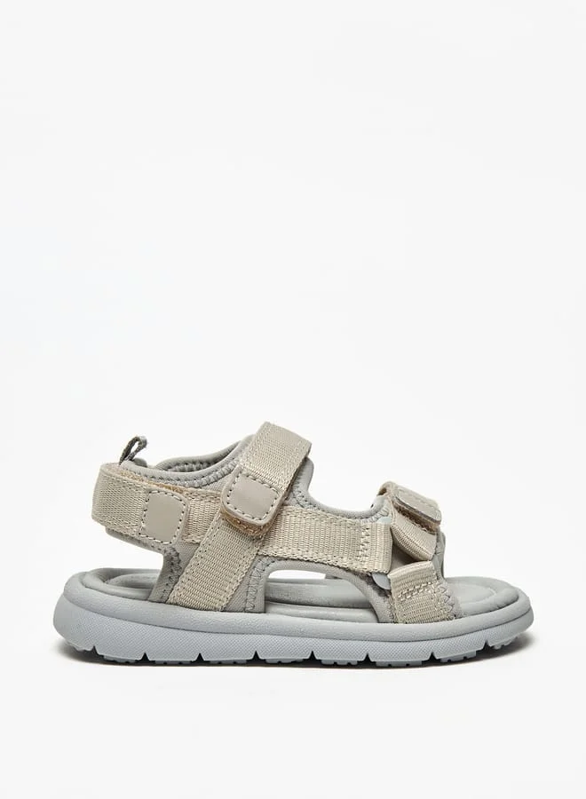 Barefeet Textured Floaters with Hook and Loop Closure