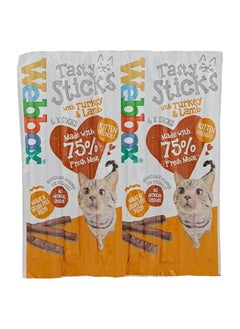 Webbox Cats Delight Tasty Sticks Turkey And Lamb 6 Sticks 30 G  - Image 1