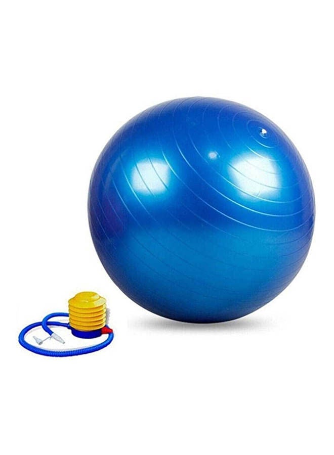Generic 75cm Exercise Ball with Textured Surface for Improved Grip