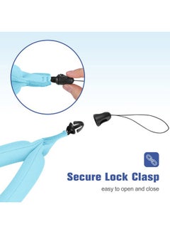 JOTO 2 Pack Floating Wrist Strap for Waterproof Camera Fujifilm Nikon Canon Underwater Phone Pouch Keychain Lanyard -Blue  - Image 4