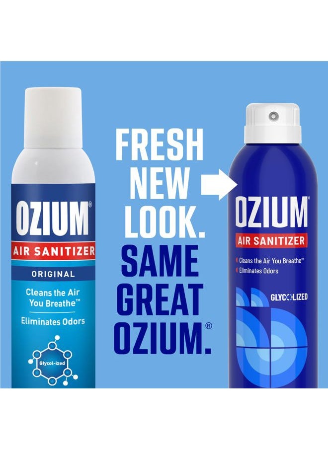 Ozium 8 Oz. Air Sanitizer & Odor Eliminator for Homes, Cars, Offices and More, Original Scent, Pack of 2  - Image 3