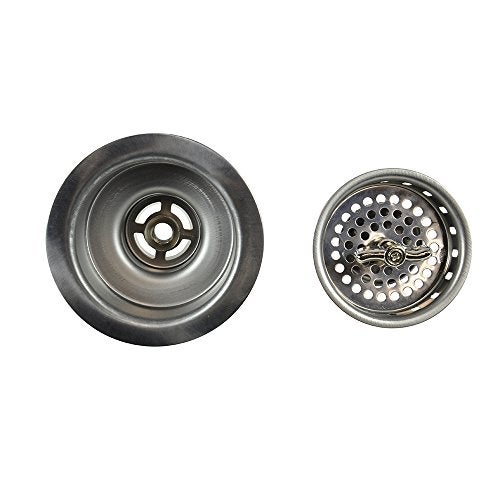 DANCO Twist Tight Kitchen Sink Strainer Assembly, 3-1/2 inch, Stainless Steel, 1-Pack (81077) - Image 4