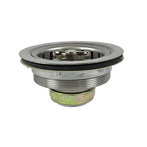 DANCO Twist Tight Kitchen Sink Strainer Assembly, 3-1/2 inch, Stainless Steel, 1-Pack (81077) - Image 2