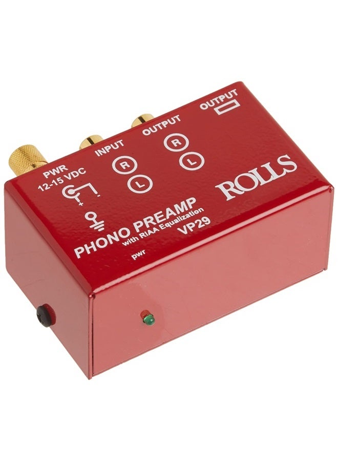 rolls Phono Preamp, Red (VP29) - Image 1