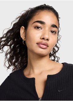 Nike Nsw Ribbed Cardigan Top  - Image 3