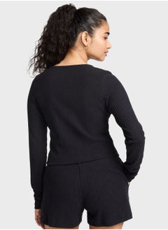 Nike Nsw Ribbed Cardigan Top  - Image 2