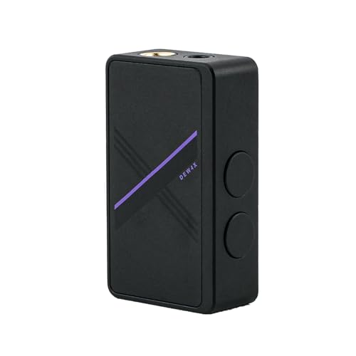 Linsoul SIMGOT DEW4X Portable in-Ear Monitor Amplifier, HiFi Earphone Stereo USB DAC with Dual C43198 DAC Chip, 384 kHz/32 bit, Tiny Audio Amps for PC/Phone - Image 1