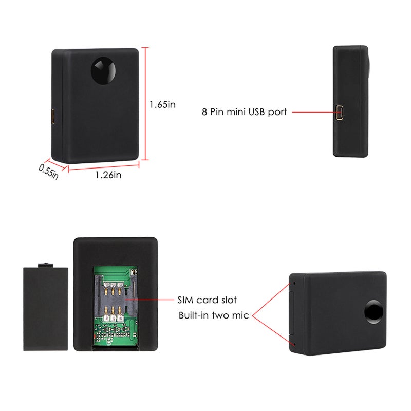 N9 2 Mic Automatic Monitoring Listening Devices in Acoustic Alarm Mini Elderly and Children Caring Device Voice System - Image 4