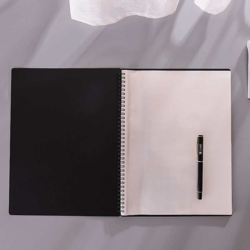 Music Score Folder Pocket Page Piano Score Folder A4 Music Score Folder Large Capacity Music Data Storage Book - Image 4