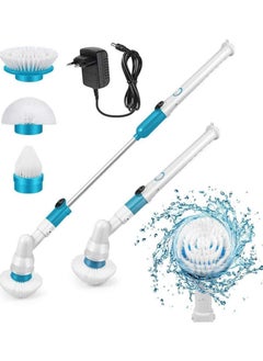 AIWANTO Electric Spin Scrubber Brush for Cleaning Glass Wall Floor Scrubber with Replaceable Brush Wireless Chargeable Bathroom Cleaner Brush Cleaning Brush for Kitchen  - Image 1
