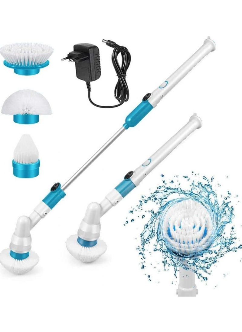 AIWANTO Electric Spin Scrubber Brush for Cleaning Glass Wall Floor Scrubber with Replaceable Brush Wireless Chargeable Bathroom Cleaner Brush Cleaning Brush for Kitchen  - Image 1