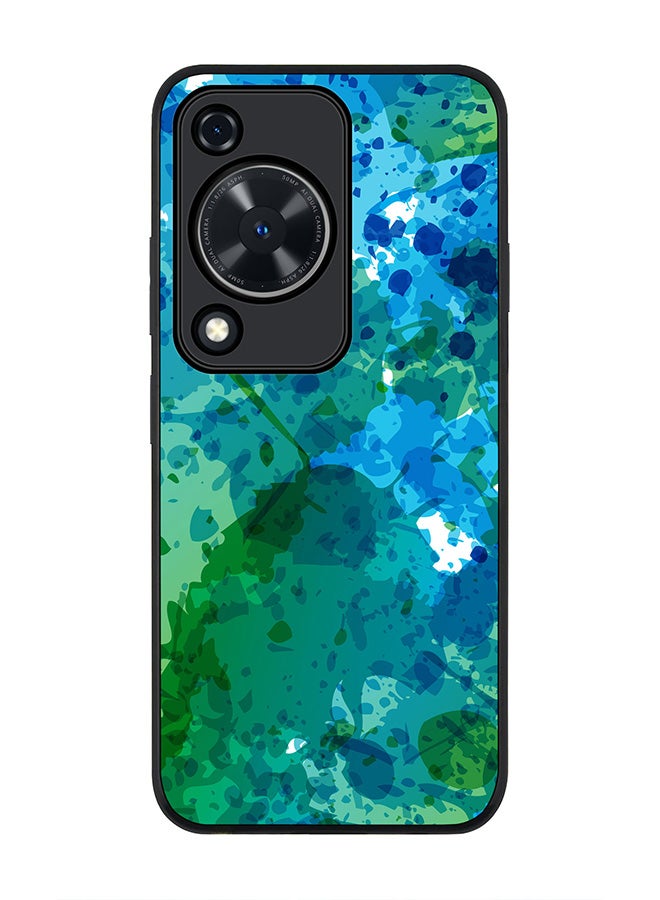 Stylizedd Rugged Black edge case for Huawei nova Y72 / Huawei Enjoy 70 4G, Slim fit Case Flexible Rubber Edges Anti Drop TPU Gel Thin Cover - Underwater Burst - Image 1