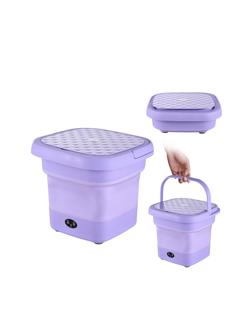 Portable Folding Washing Machine for Clothes Socks Underwear Mini Electric Barrel Laundry Cleaning Machines Centrifugal Washer for Travel Dormiotry Office - pzsku/ZA20B30EEC293DB14775DZ/45/_/1733279968/4ac40811-830d-4c2f-a8b5-6e74fdfaf4f1