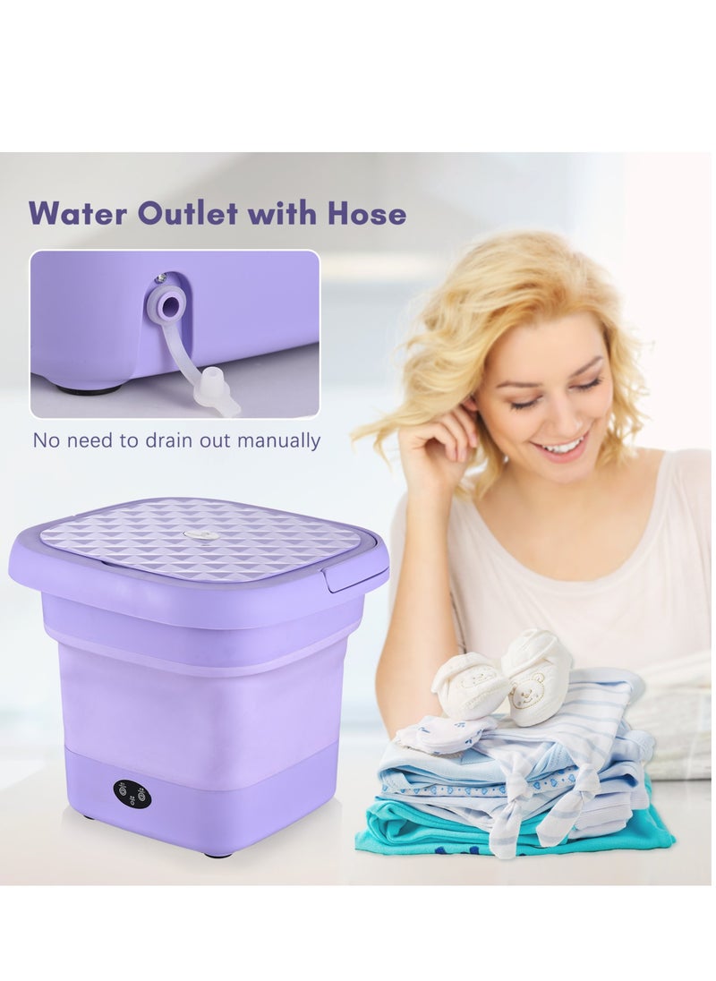 Portable Folding Washing Machine for Clothes Socks Underwear Mini Electric Barrel Laundry Cleaning Machines Centrifugal Washer for Travel Dormiotry Office - pzsku/ZA20B30EEC293DB14775DZ/45/_/1733280070/edbb8fea-72cd-49b2-b6cb-b0775fe3a813