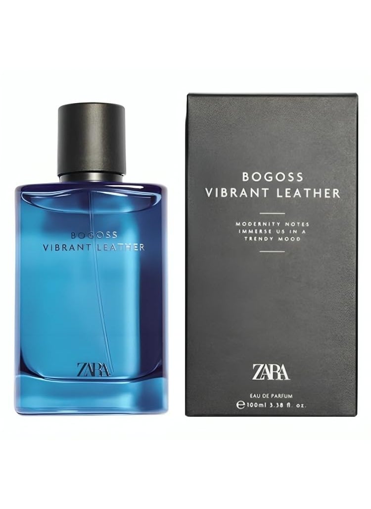 Zara Zara Bogoss Vibrant Leather EDP Eau De Parfum Cologne for Men 100 ML 338 FL OZ 