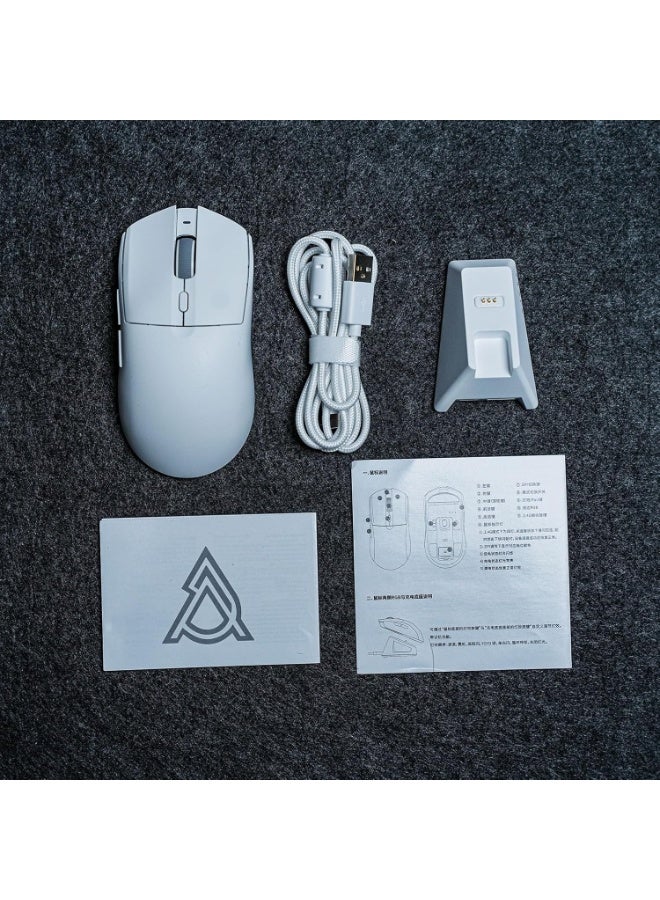A-jazz AJAZZ AJ139V2MC-1K-gaming mouse-RGB charging dock, 12,000 DPI, PAW3311 sensor, 3 modes of wireless charging mouse, 500mah battery, 1000 polling rate, 66g lightweight, Win/Mac - Image 4
