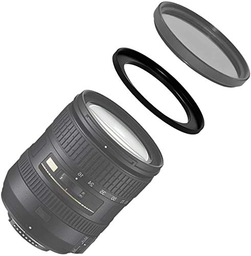 WH1916 67mm82mm Step Up Ring 67mm Lens to 82mm Filter Camera Lens Filter Adapter Ring Lens Converter Accessories 2 Pack with Cleaning Cloth - Image 3