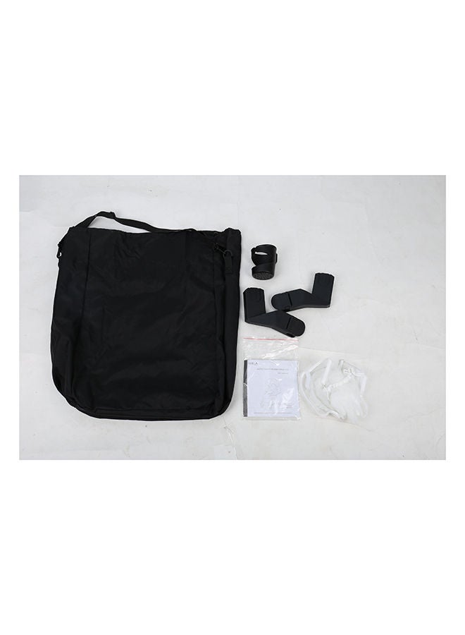 MIILA عربة سفر سوداء خفيفة الوزن من حديثي الولادة حتى 5 سنوات - Image 4