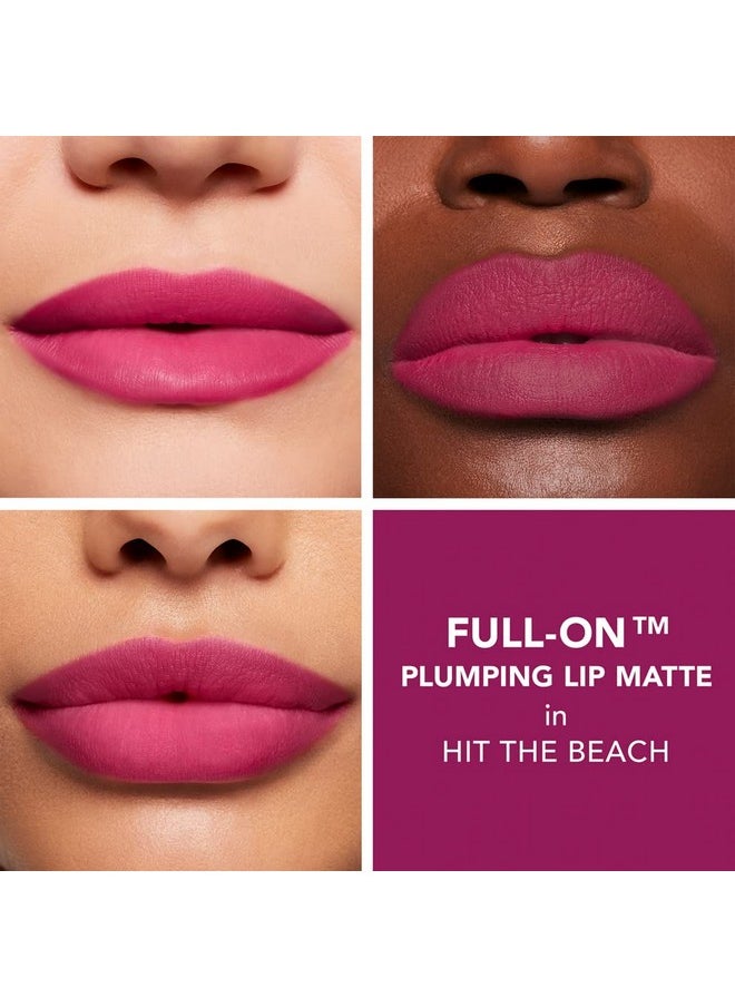 BUXOM Full On Plumping Lip Matte Velvety Smooth Matte Finish Lip Plumper With Peptides And Vitamin E For Plump Moisturized Lips Cruelty Free  - Image 3