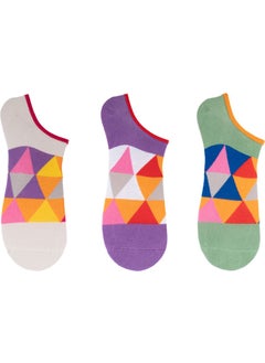 The Socks Company 3 Pairs Special Boxed Women's Invisible Socks  - Image 2