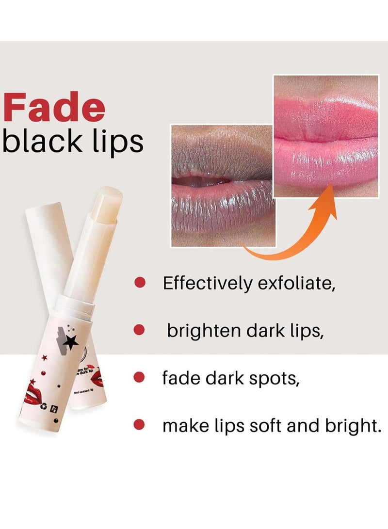 SAUVASINE Lip Balm for Dark Lips Moisturizing Lip Balm for Lips Care Lip Balm for Lightening and Brightening Dark Lips Hydrating Lip Glow Balm Lip Gloss Oil Tinted Lip Balm Lip Glow Balm - Image 2