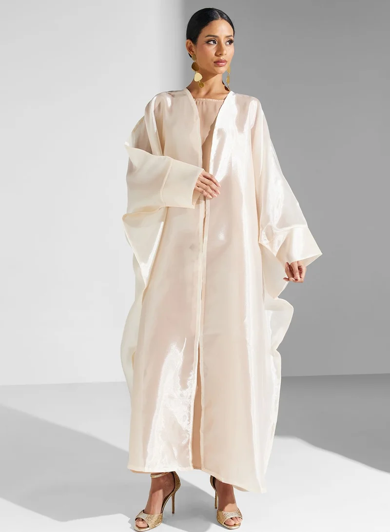 Khizana Sheer Abaya With Sheila