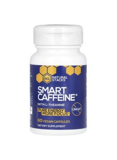 Natural Stacks Natural Stacks, Smart Caffeine With L-Theanine, 60 Vegan Capsules  - Image 1