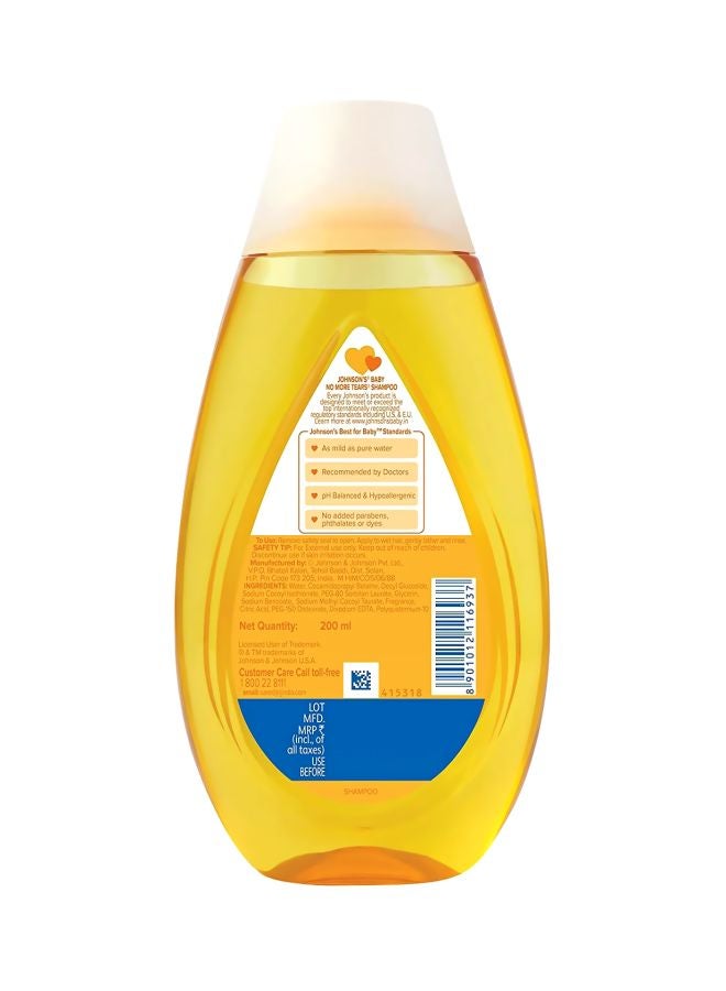 Johnson's 3-Piece No More Tears Baby Shampoo For New Born-600 Ml, Yellow, 30499148 - Image 3