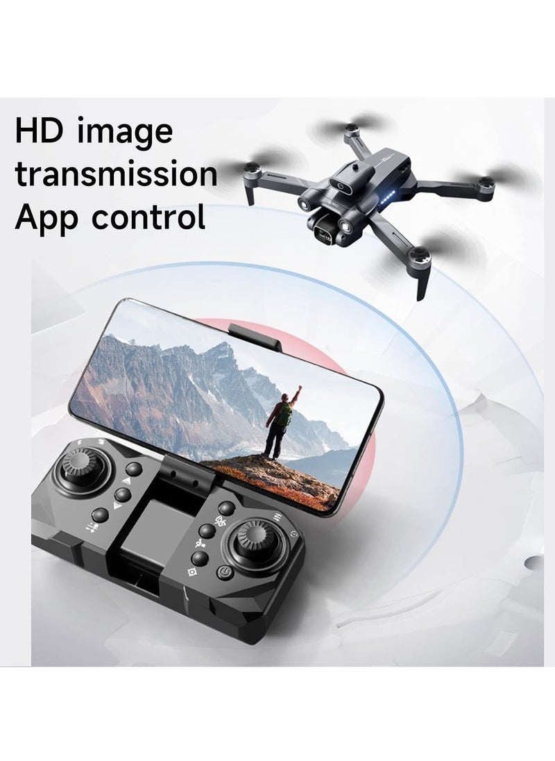 JAJEEK P12 Pro Drone with Dual Camera & FPV Live Streaming – 4K & 1080P HD, 120° Wide-Angle Lens, Gesture & Voice Control, One-Key Takeoff, Foldable & Lightweight, Long Battery Life, Perfect for Beginners - Image 5