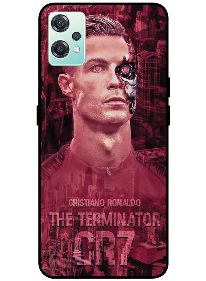 EYE CATCH Protective Case Cover For OnePlus Nord CE 2 Lite 5G Smart Series Printed Protective Case Cover for OnePlus Nord CE 2 Lite 5G Cristiano Ronaldo The Terminator CR7 - Image 1